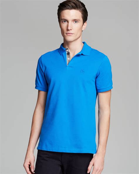 blue burberry polo|Burberry polo for men.